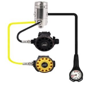 “ST4 / OCTO / SPG Set de Buceo Técnico (Tech Diving Set) – Para uso en agua fría.”