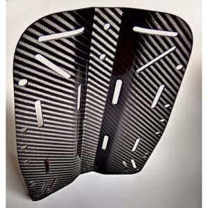 placa trasera de fibra Carbon