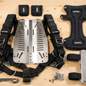 Kit Placa de Acero y Arnés Ajustable HotDive